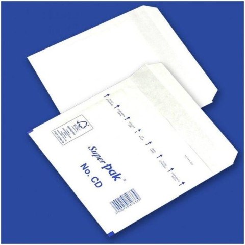 Koperta na CD bąbelkowa 200x175/180x165 SUPER PAK Koperta na CD bąbelkowa 200x175/180x165 SUPER PAK