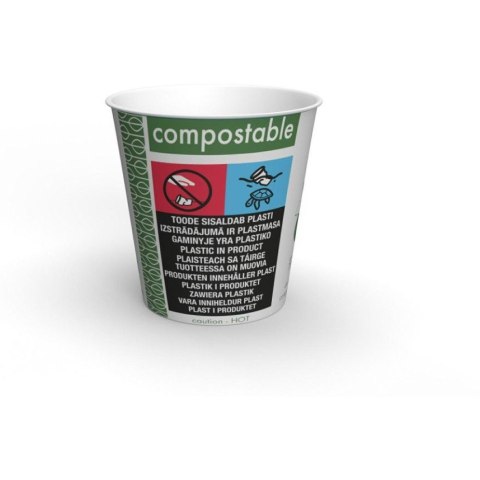 Kubki papierowe Green Leaf 100ml 50 szt. 4oz 100% biodegradowalne LV-4-GR VEGWARE Kubki papierowe Green Leaf 100ml 50 szt. 4oz 100% biodegradowalne LV-4-GR VEGWARE