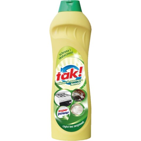Mleczko do czyszczenia Super TEN! 600g lemon fresh Mleczko do czyszczenia Super TEN! 600g lemon fresh