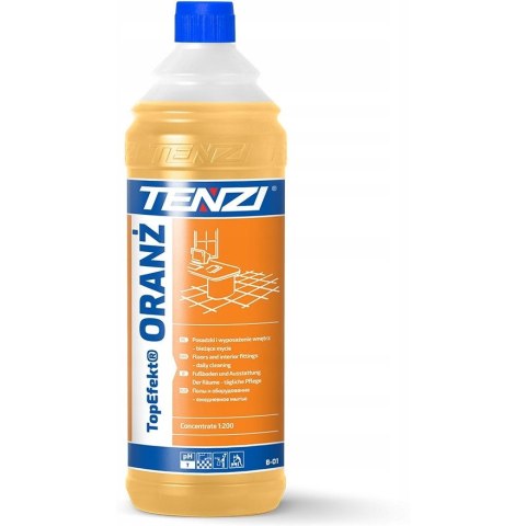 Płyn TENZI TOPEFEKT ORANŻ do mycia posadzek i wyposażenia wnętrz 1l. koncentrat (B-01/001) Płyn TENZI TOPEFEKT ORANŻ do mycia posadzek i wyposażenia wnętrz 1l. koncentrat (B-01/001)