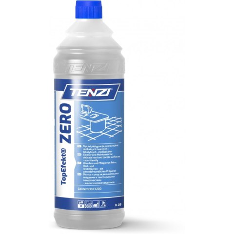 Płyn TENZI TOPEFEKT ZERO bezzapachowy antyalergiczny do mycia podłóg 1l. koncentrat (B-05/001) Płyn TENZI TOPEFEKT ZERO bezzapachowy antyalergiczny do mycia podłóg 1l. koncentrat (B-05/001)
