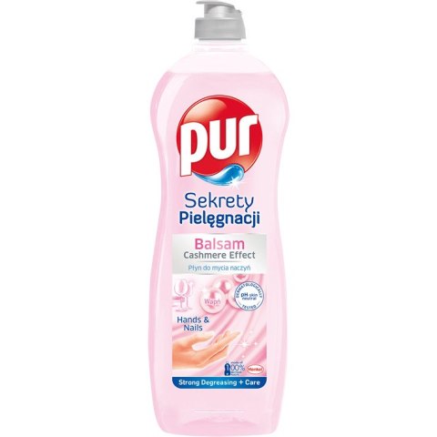 Płyn do mycia naczyń PUR 750ml Dłonie i paznokcie Płyn do mycia naczyń PUR 750ml Dłonie i paznokcie