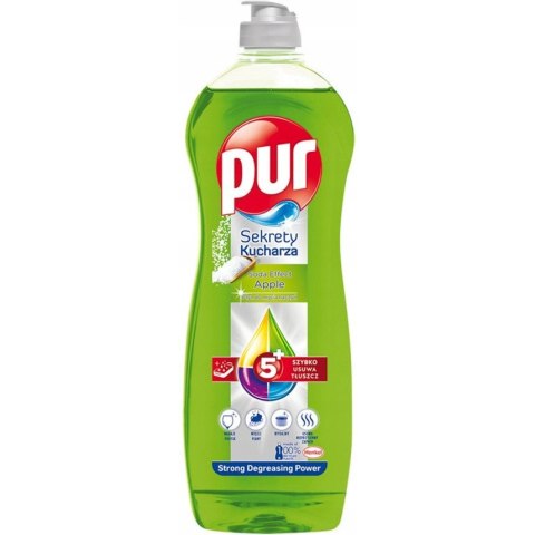 Płyn do mycia naczyń PUR 750ml Jabłkowy Płyn do mycia naczyń PUR 750ml Jabłkowy
