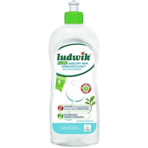Płyn nabłyszczacz do zmywarek 500ml EKO LUDWIK Płyn nabłyszczacz do zmywarek 500ml EKO LUDWIK