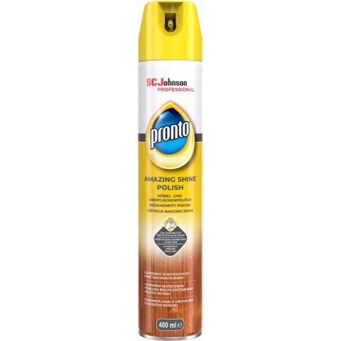 Spray przeciw kurzowi PRONTO 400ml Niesamowity Połysk Spray przeciw kurzowi PRONTO 400ml Niesamowity Połysk
