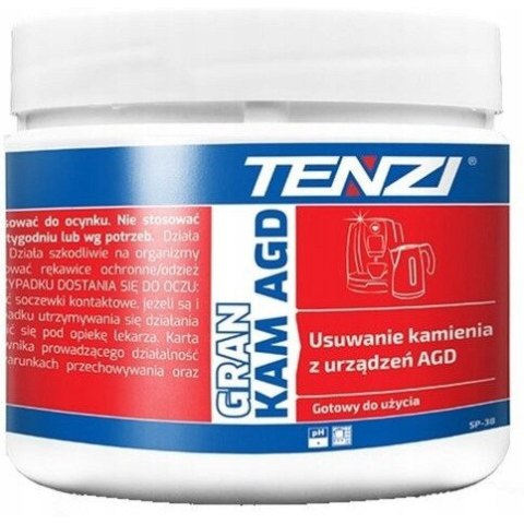 Środek TENZI GRAN KAM AGD do odkamieniania ekspresów i urządzeń agd 0,5kg (SP-38/0005) Środek TENZI GRAN KAM AGD do odkamieniania ekspresów i urządzeń agd 0,5kg (SP-38/0005)