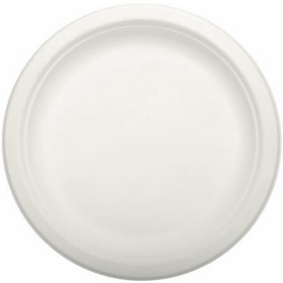 Talerz z trzciny cukrowej 18cm, biały(50szt)84582/89734/29570 100% biodegradowalny Talerz z trzciny cukrowej 18cm, biały(50szt)84582/89734/29570 100% biodegradowalny