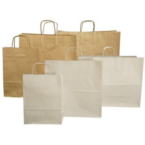 Torba ekologiczna ECOBAG 240x100x360mm brązowa E2001300 Torba ekologiczna ECOBAG 240x100x360mm brązowa E2001300