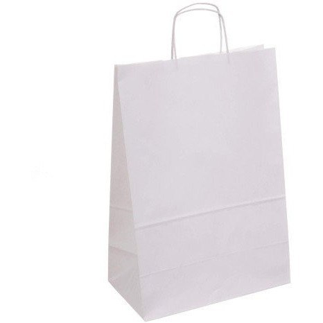 Torba ekologiczna ECOBAG 305x170x425mm biała 100g 110101040000 Torba ekologiczna ECOBAG 305x170x425mm biała 100g 110101040000