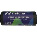 Worki na śmieci 35L 32mic LDPE standard NATUNA (20szt)