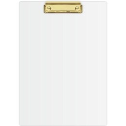 Deska z klipem Clipboard A4 biała (złoty mechanizm) KHG-01-10 BIURFOL