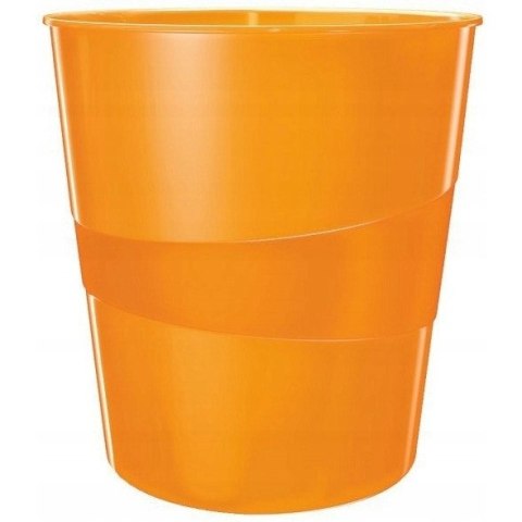 Kosz na śmieci 15L pomarańczowy metalik 52781044 LEITZ WOW Kosz na śmieci 15L pomarańczowy metalik 52781044 LEITZ WOW