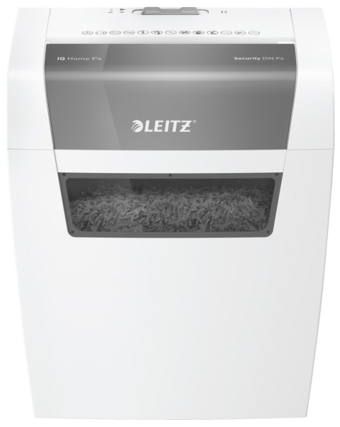 Niszczarka LEITZ IQ Home P4 kosz 15L 80340000 Niszczarka LEITZ IQ Home P4 kosz 15L 80340000