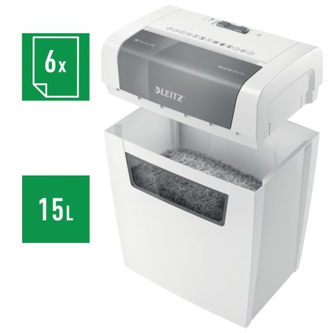 Niszczarka LEITZ IQ Home P4 kosz 15L 80340000 Niszczarka LEITZ IQ Home P4 kosz 15L 80340000