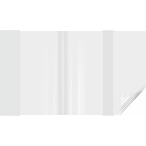 Okładki regulowane na książki i zeszyty Z6 bezbarwne 25 sztuk 27,2x39,3-43,7cm OZB-40 BIURFOL Okładki regulowane na książki i zeszyty Z6 bezbarwne 25 sztuk 27,2x39,3-43,7cm OZB-40 BIURFOL