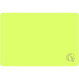 Podkładka na biurko do prac plastycznych 38x56cm A3 neonowy żółty PS-NEON-A3-02 BIURFOL
