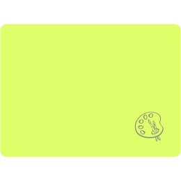 Podkładka na biurko do prac plastycznych 28x38cm A4 neonowy żółty PS-NEON-A4-02 BIURFOL