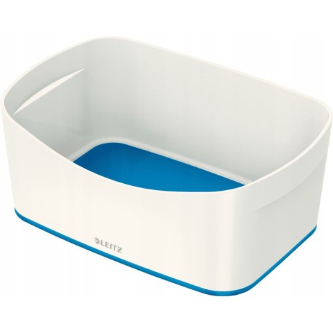 Pojemnik MyBOX bez pokrywki biało-niebieski LEITZ 52571036 Pojemnik MyBOX bez pokrywki biało-niebieski LEITZ 52571036