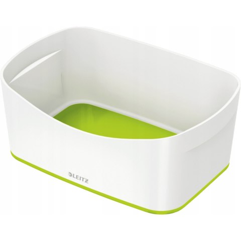 Pojemnik MyBOX bez pokrywki biało-zielony LEITZ 52571064 Pojemnik MyBOX bez pokrywki biało-zielony LEITZ 52571064