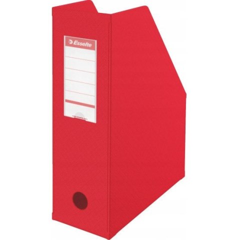 Pojemnik składany A4 100mm czerwony ESSELTE PVC 56073 Pojemnik składany A4 100mm czerwony ESSELTE PVC 56073
