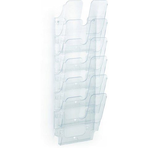 Zestaw 6 pojemników na dokumenty A4 pion przezroczysty 1700008401 DURABLE FLEXIPLUS Zestaw 6 pojemników na dokumenty A4 pion przezroczysty 1700008401 DURABLE FLEXIPLUS