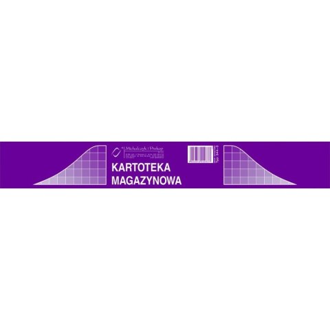 344-3 Kartoteka magazynowa MICHALCZYK&PROKOP A5 50 kartek 344-3 Kartoteka magazynowa MICHALCZYK&PROKOP A5 50 kartek