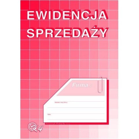 K-4 Ewidencja sprzedaży (pion) A5 Michalczyk i Prokop K-4 Ewidencja sprzedaży (pion) A5 Michalczyk i Prokop