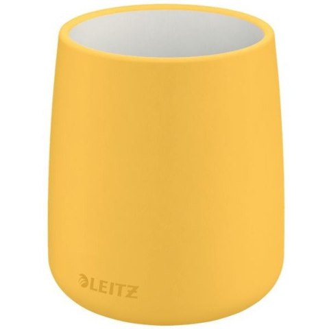 Kubek na długopisy Leitz Cosy, żółty 53290019 Kubek na długopisy Leitz Cosy, żółty 53290019