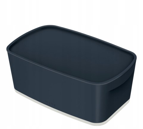 MyBox Cosy mały pojemnik z pokrywką szary 52630089 LEITZ MyBox Cosy mały pojemnik z pokrywką szary 52630089 LEITZ