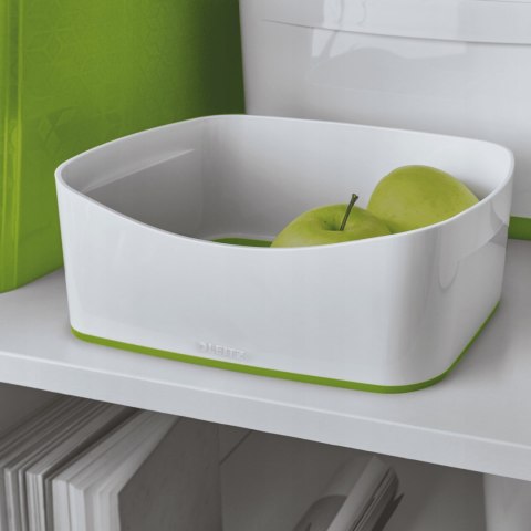 Pojemnik bez pokrywki MyBox, biało-zielony 52571054 Pojemnik bez pokrywki MyBox, biało-zielony 52571054