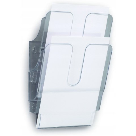 Pojemnik pionowy na dokumenty przezroczysty FLEXIPLUS A4 (2sztuki) 1709008400 DURABLE Pojemnik pionowy na dokumenty przezroczysty FLEXIPLUS A4 (2sztuki) 1709008400 DURABLE