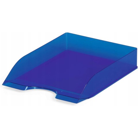 Półka na dokumenty A4 DURABLE BASIC niebieska przezroczysta 1701673540/11701674540 Półka na dokumenty A4 DURABLE BASIC niebieska przezroczysta 1701673540/11701674540