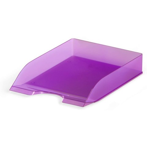 Półka na dokumenty A4 DURABLE BASIC purpurowa przezroczysta 1701674992 Półka na dokumenty A4 DURABLE BASIC purpurowa przezroczysta 1701674992