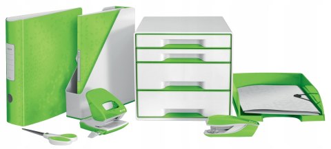 Półka na dokumenty LEITZ Plus WOW, zielona 52263054 Półka na dokumenty LEITZ Plus WOW, zielona 52263054