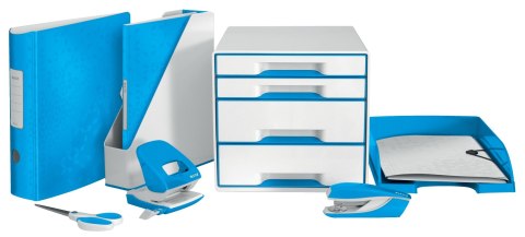 Półka na dokumenty LEITZ Plus niebieska WOW 52263036 Półka na dokumenty LEITZ Plus niebieska WOW 52263036