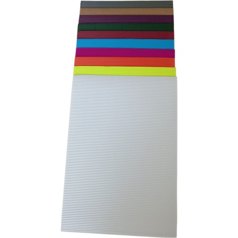 Tektura falista B4 (10ark.) mix kolorów GIMAR Tektura falista B4 (10ark.) mix kolorów GIMAR