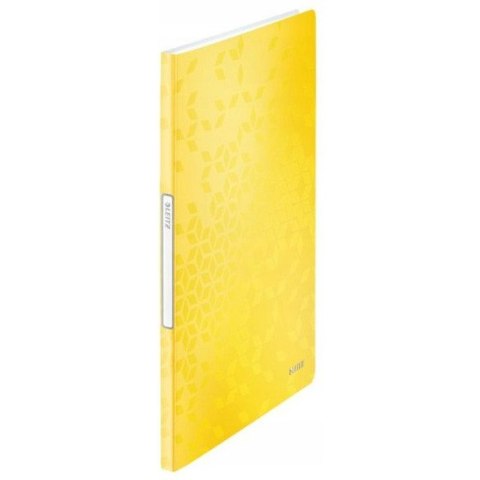 Album ofertowy 20 koszulek PP LEITZ WOW, żółty 46310016 Album ofertowy 20 koszulek PP LEITZ WOW, żółty 46310016