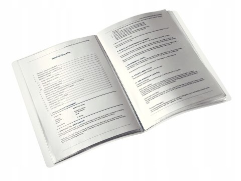 Album ofertowy 20kieszeni LEITZ WOW turkusowy 46310051 Album ofertowy 20kieszeni LEITZ WOW turkusowy 46310051