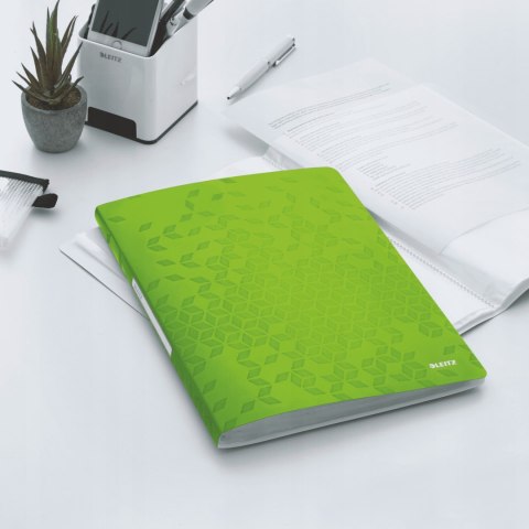 Album ofertowy 40 koszulek PP Leitz WOW, zielony 46320054 Album ofertowy 40 koszulek PP Leitz WOW, zielony 46320054