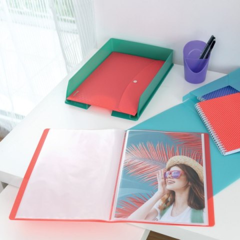 Album ofertowy na dokumenty A4 60 kieszeni Colour`Breeze niebieski 626232 ESSELTE Album ofertowy na dokumenty A4 60 kieszeni Colour`Breeze niebieski 626232 ESSELTE