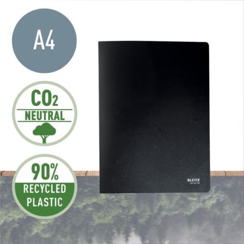 Album ofertowy Recycle 20 koszulek A4 PP, czarny 46760095 Album ofertowy Recycle 20 koszulek A4 PP, czarny 46760095