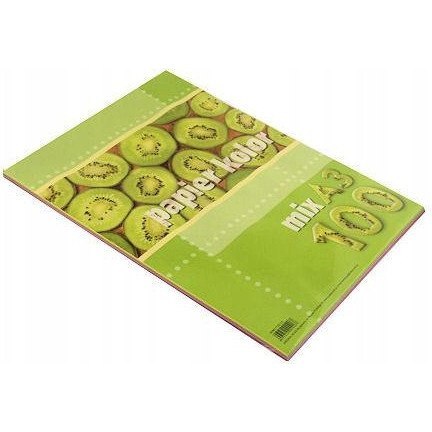 Papier ksero A3 80g KRESKA mix 100ark Papier ksero A3 80g KRESKA mix 100ark