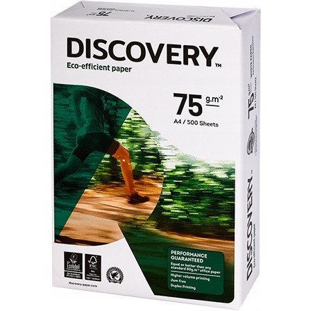 Papier ksero A4 75g DISCOVERY (500ark) 834217A75 Papier ksero A4 75g DISCOVERY (500ark) 834217A75