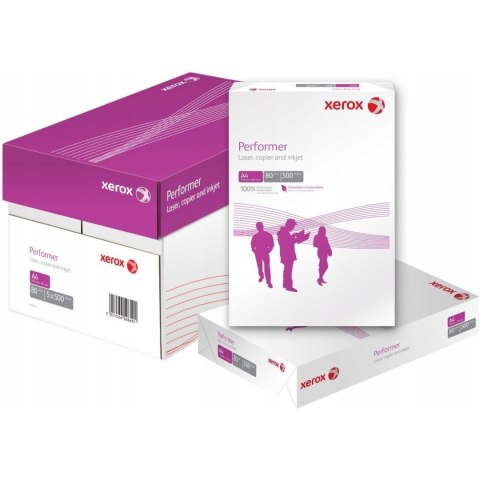 Papier ksero A4 80g (5ryz) XEROX PERFORMER klasa C 140CIE 003R90649 Papier ksero A4 80g (5ryz) XEROX PERFORMER klasa C 140CIE 003R90649