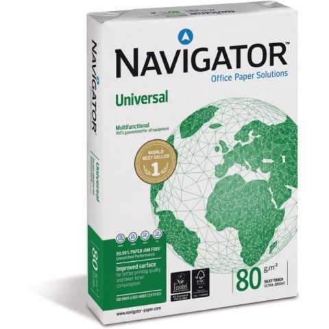 Papier ksero A4 80g (5ryz) NAVIGATOR UNIVERSAL klasa A+ premium Papier ksero A4 80g (5ryz) NAVIGATOR UNIVERSAL klasa A+ premium