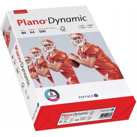 Papier ksero A4 80g (5ryz) PLANO DYNAMIC (kl.B białość 161) 88341365 Papier ksero A4 80g (5ryz) PLANO DYNAMIC (kl.B białość 161) 88341365
