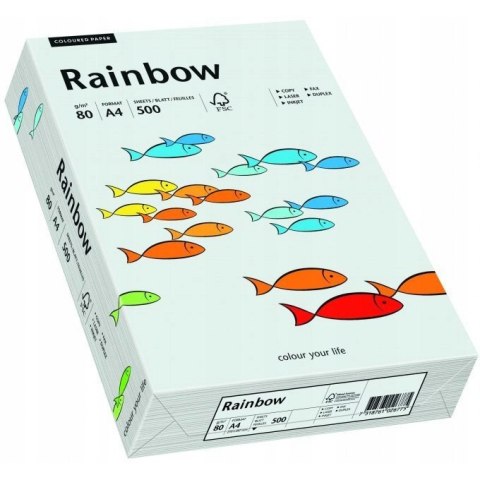 Papier ksero A4 80g RAINBOW R93 jasnoszary 88042783 Papier ksero A4 80g RAINBOW R93 jasnoszary 88042783