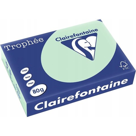 Papier ksero A4 80g TROPHEE XCA41975 zieleń CLAIREFONTAINE Papier ksero A4 80g TROPHEE XCA41975 zieleń CLAIREFONTAINE