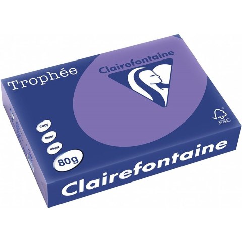 Papier ksero A4 80g TROPHEE intesywny fioletowy XCA41786 CLAIREFONTAINE Papier ksero A4 80g TROPHEE intesywny fioletowy XCA41786 CLAIREFONTAINE