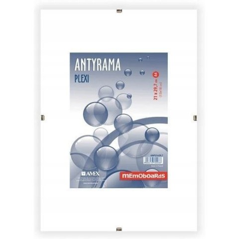 Antyrama plexi 30x40cm MEMOBE MAN030040-46 Antyrama plexi 30x40cm MEMOBE MAN030040-46